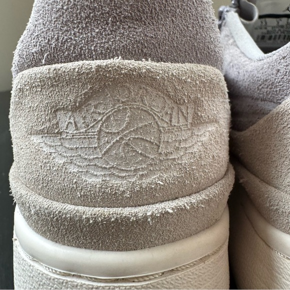 Nike‎ Jordan 1 Jester XX Lug Sole Jumpman Zipper Atmosphere Gray Suede Sneakers - Picture 13 of 14